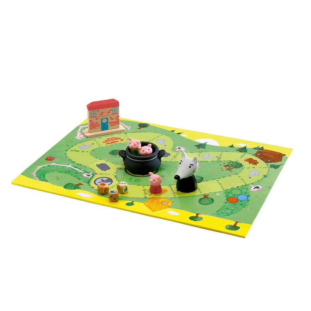 Cerditos Juego Cooperativo Goula Los Tres Cerditos Juguettos