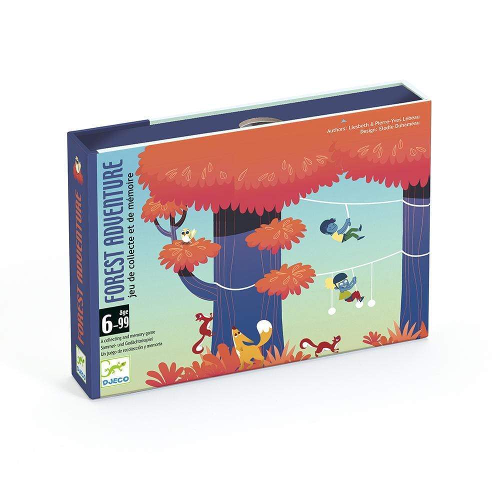 DJECO Juegos de mesa +6 Juego de Cartas Forest Adventure DJ05180