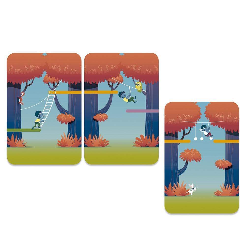 DJECO Juegos de mesa +6 Juego de Cartas Forest Adventure DJ05180
