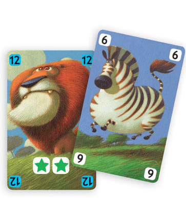 DJECO Juegos de mesa +7 Juego de Cartas Savana DJ05110