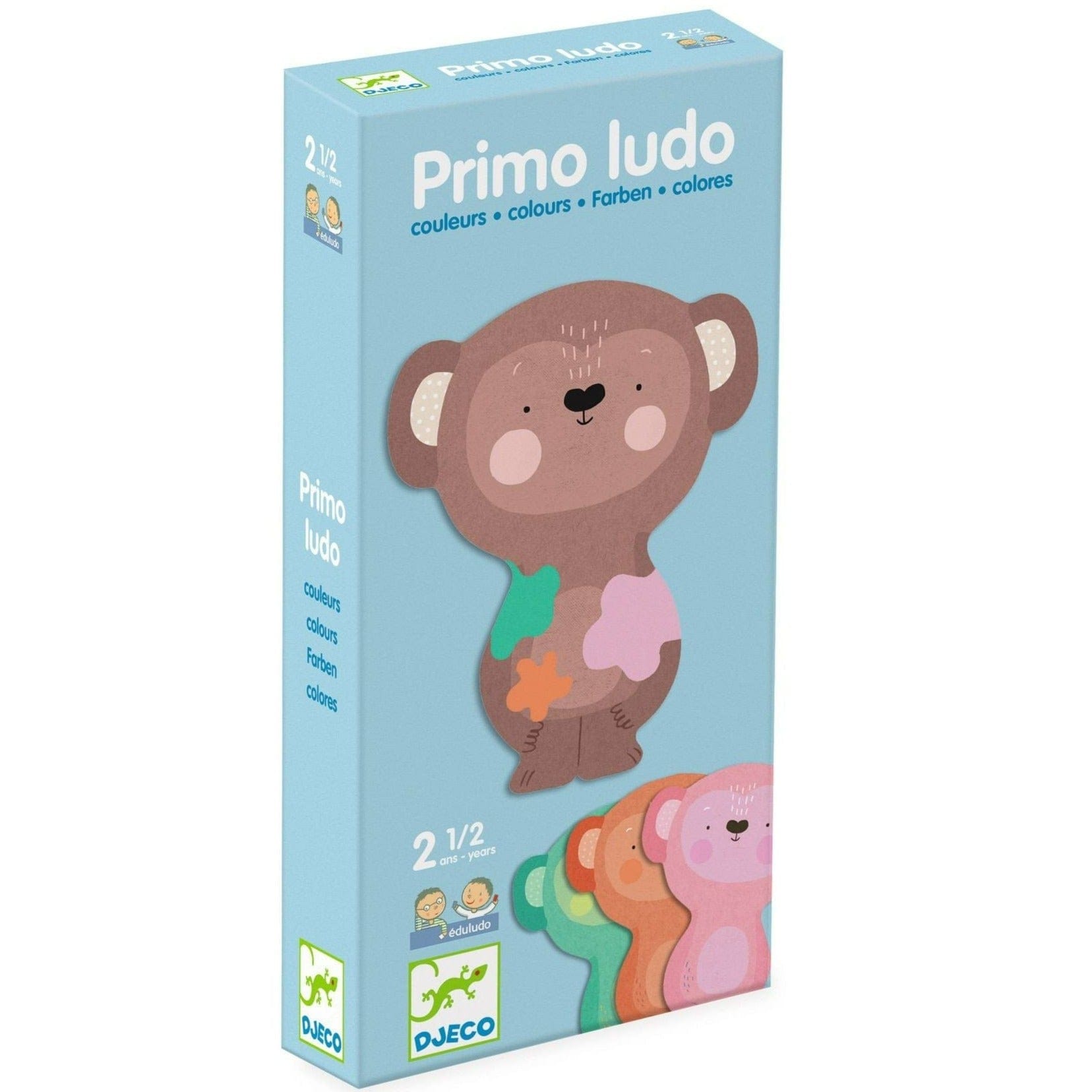 DJECO Juegos de mesa Eduludo Primo Ludo Colores DJ08367