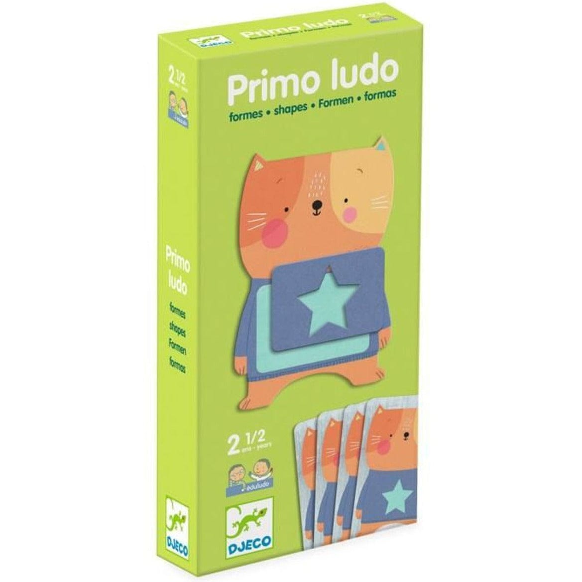 DJECO Juegos de mesa Eduludo Primo Ludo Formas DJ08368