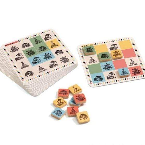 DJECO Juegos de mesa Juego de lógica Crazy Sudoku DJ08488