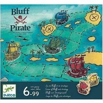 DJECO Juegos de mesa Juego de mesa Bluff Pirate DJ08417