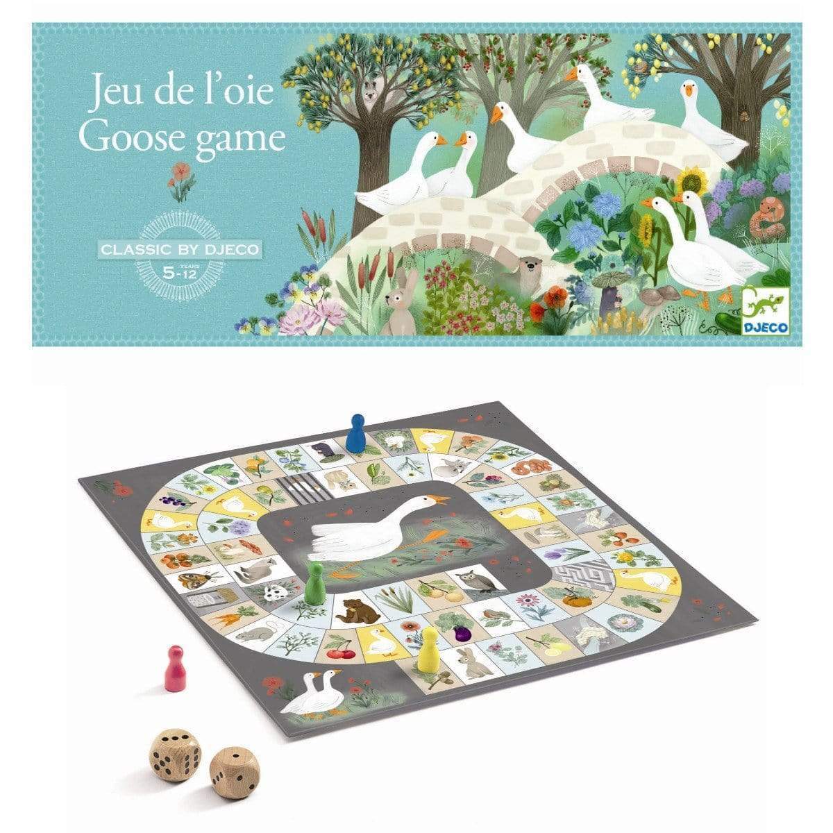 DJECO Juegos de mesa Juego de Mesa Goose DJ05232