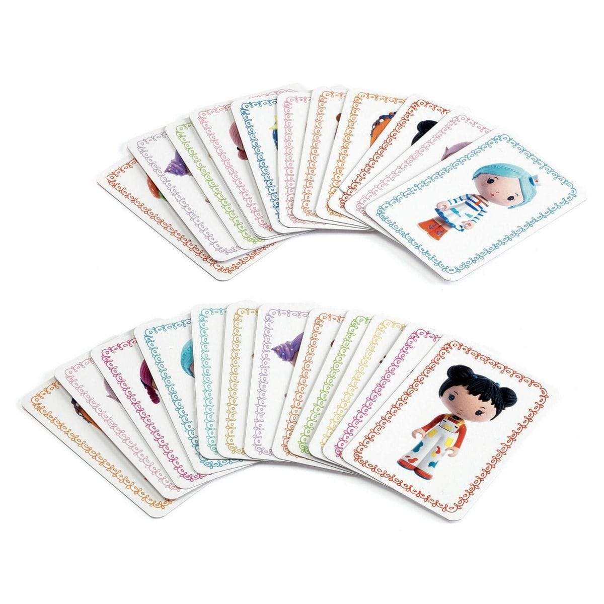 DJECO Juegos de mesa Mini Mistigri de la linea Tinyly -Djeco DJ06970