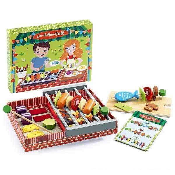 DJECO Juegos de roles +3 Juego de Parrilla Joe Et Max DJ06543