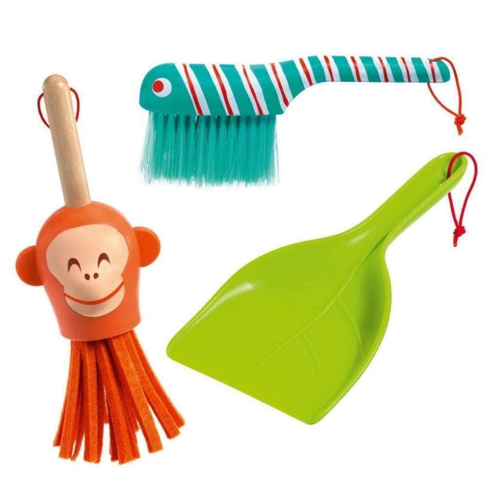 DJECO Juegos de roles Juego de roles Kit Limpieza Mister Clean DJ06648