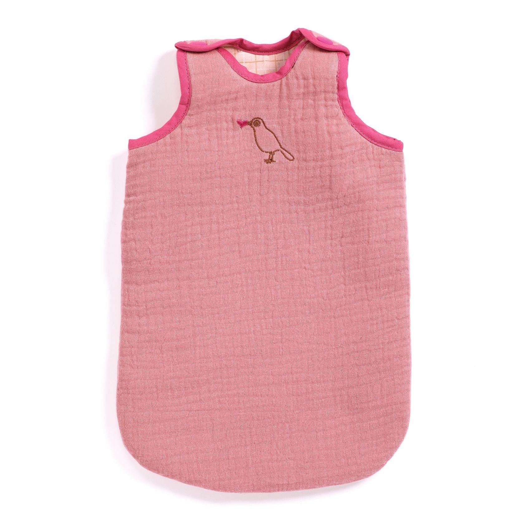 DJECO Juegos de roles Saquito de dormir sleeping bag para muñecas Pomea Rose DJ07846
