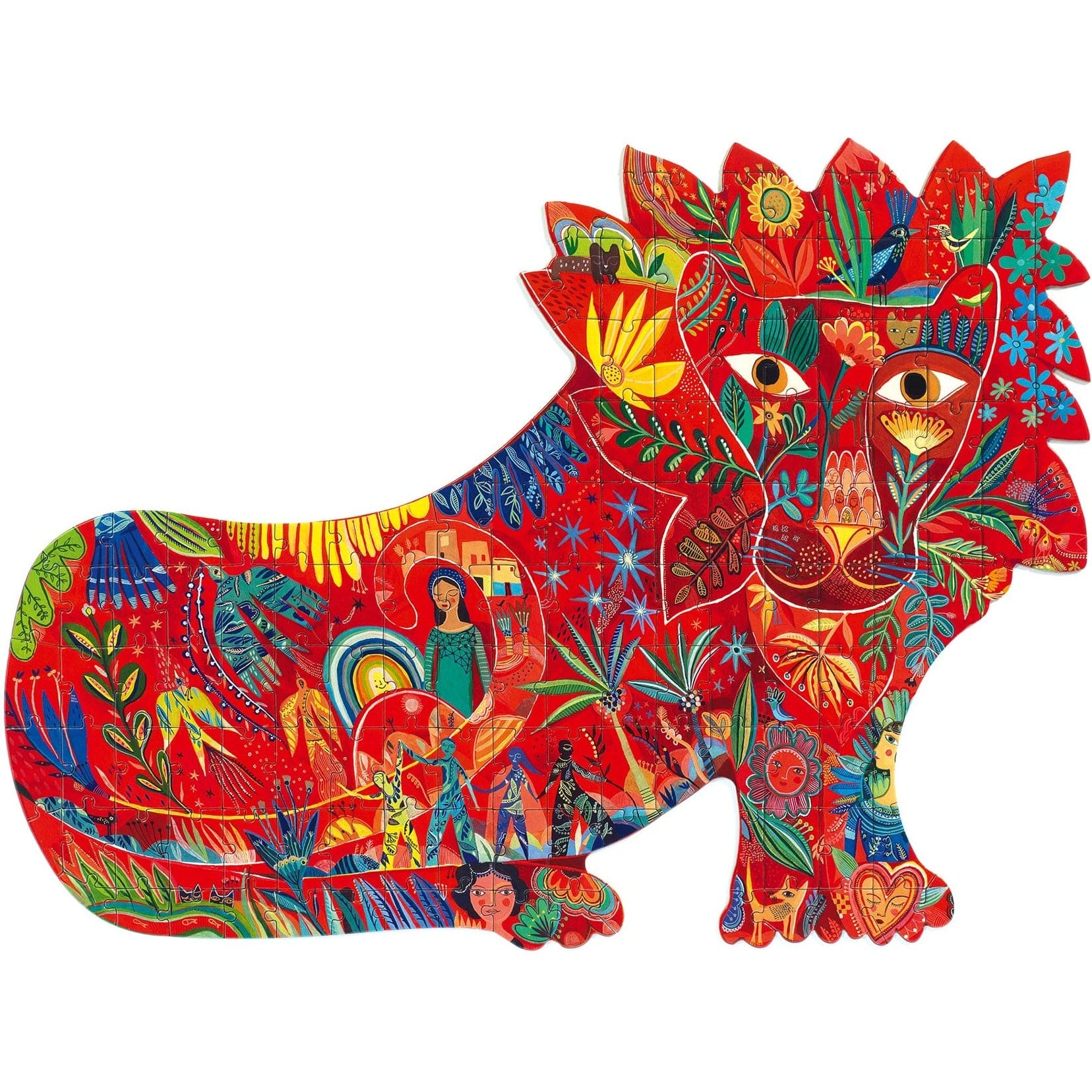 DJECO Puzzles y encajes Puzzle Art Leon 150 piezas DJ07654