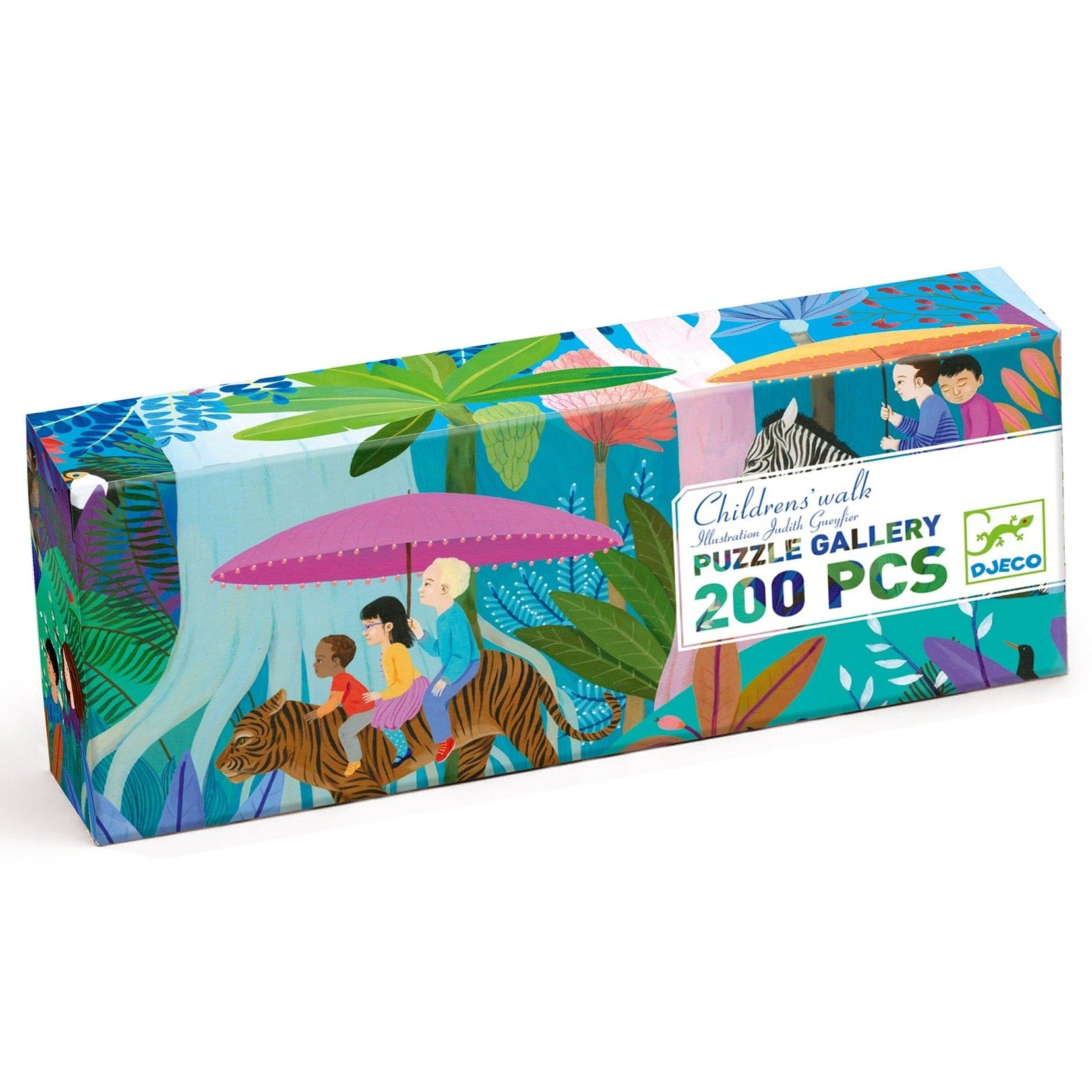 DJECO Puzzles y encajes Puzzle Childrens Walk 200 piezas DJ07607