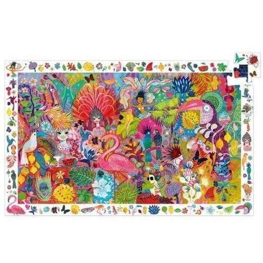 DJECO Puzzles y encajes Puzzle Observación Carnaval de Río 200 piezas DJ07452