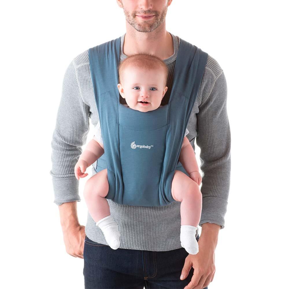 ergobaby portabebes Portabebé Embrace Azul - Ergobaby BCEMAOXBLU