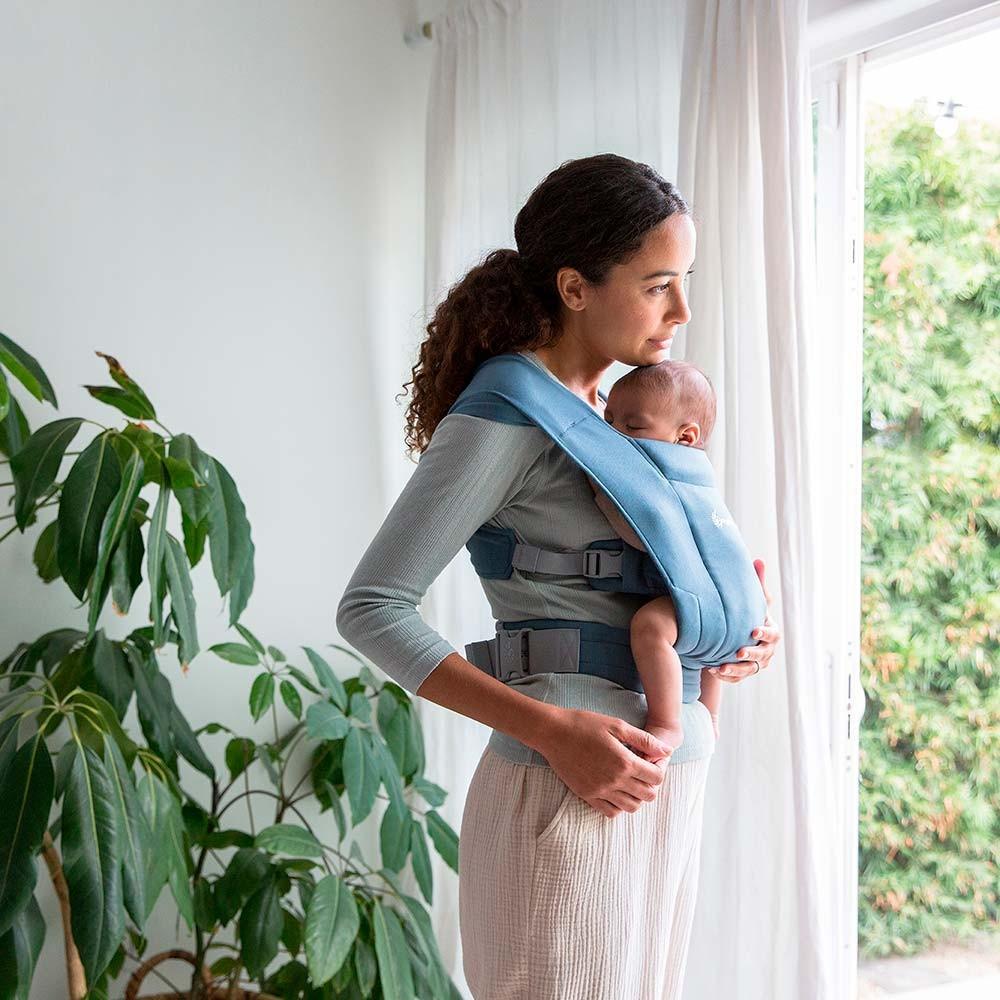 ergobaby portabebes Portabebé Embrace Azul - Ergobaby BCEMAOXBLU