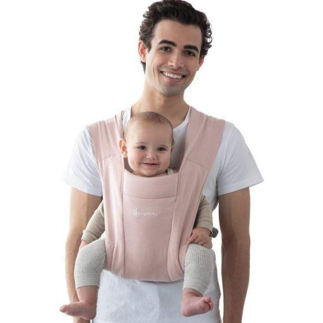 ergobaby portabebes Portabebé Embrace Blush Pink - Ergobaby BCEMAPNK
