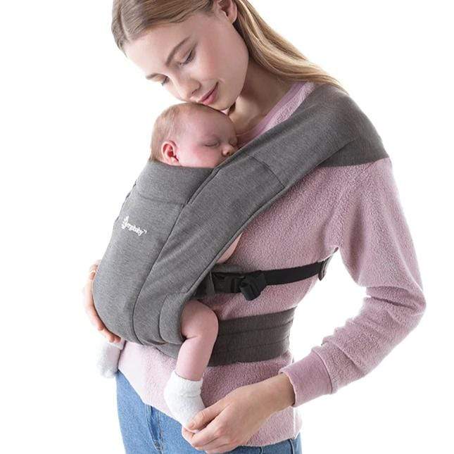 ergobaby portabebes Portabebé Embrace Gris - Ergobaby BCEMAGRY