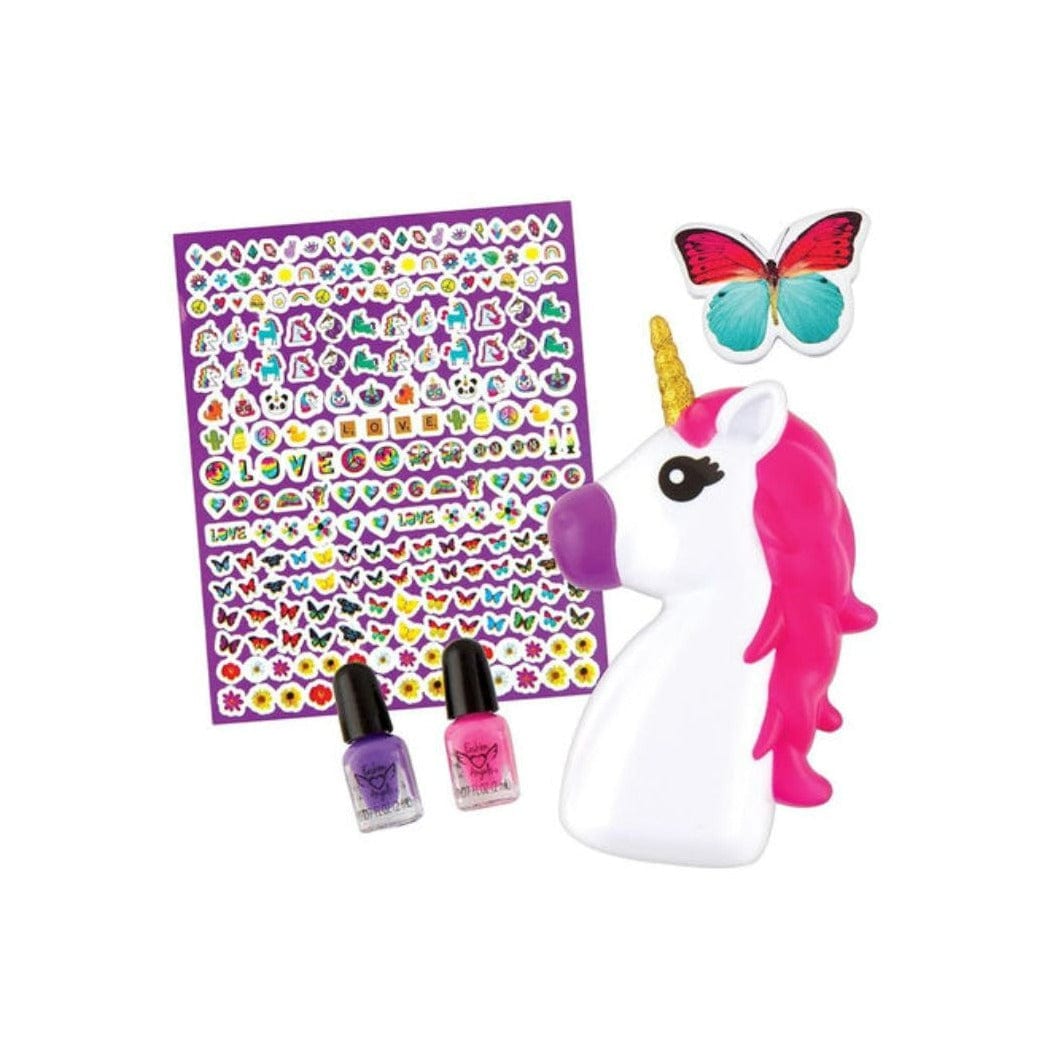 FASHION ANGELES Juegos de roles Juego de secador de uñas mágico Unicornio FA12128