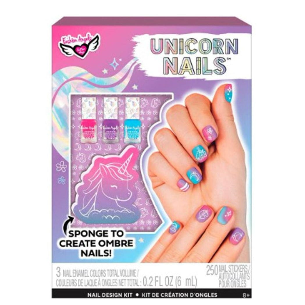 FASHION ANGELS Juegos de roles Set para Diseño de Uñas de Unicornio FA13040