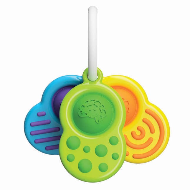 Fat brain toys Destreza y Habilidades Juego De 3 Juguetes Sensoriales Con Hoyuelos FA348-1