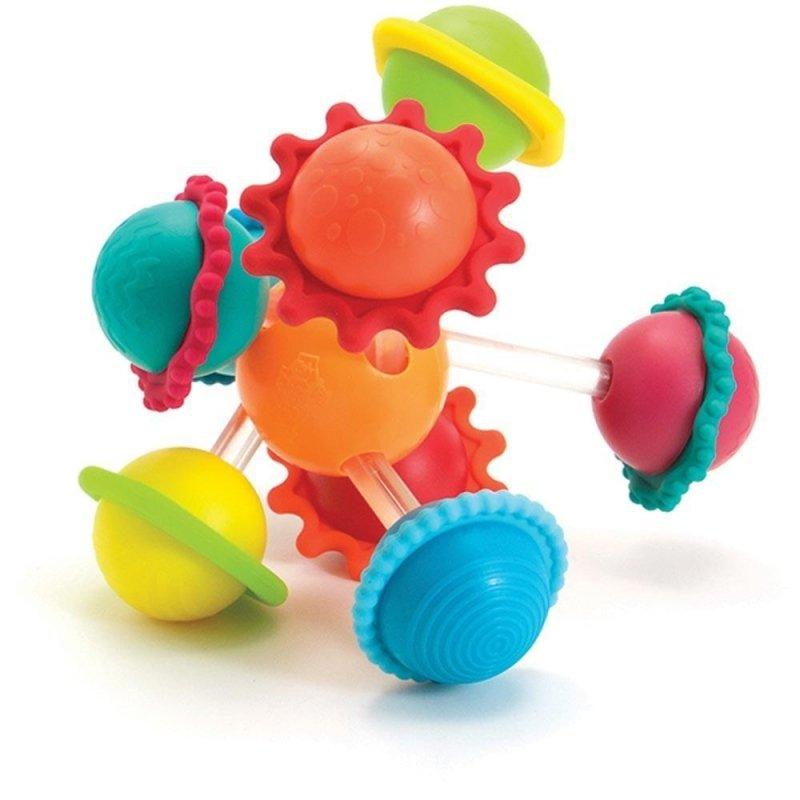Fat brain toys Destreza y Habilidades Juego de Bebé mordedor sensorial Wimzle FA136-1