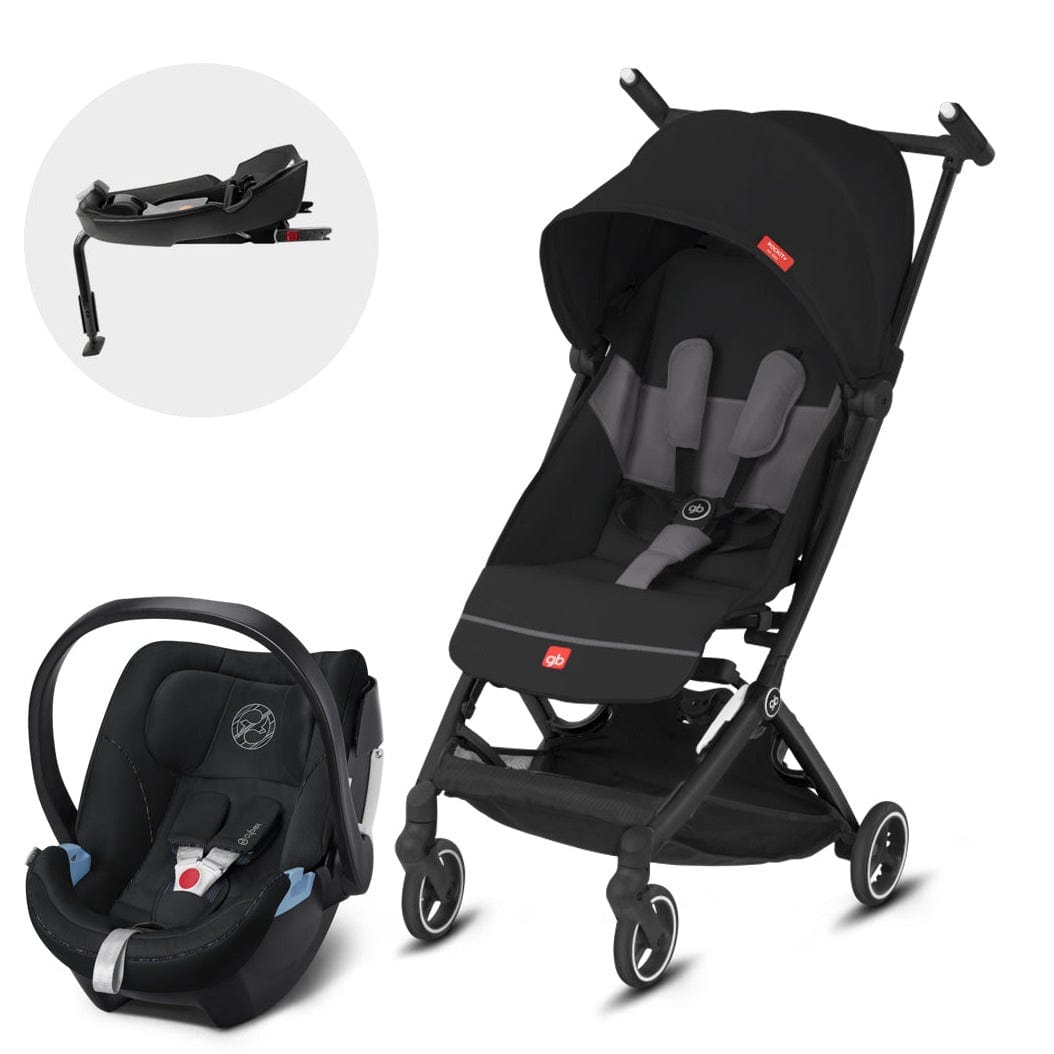 GB Coche Travel System Coche Pockit Plus AC V. Black + Aton5 GB1580335139341