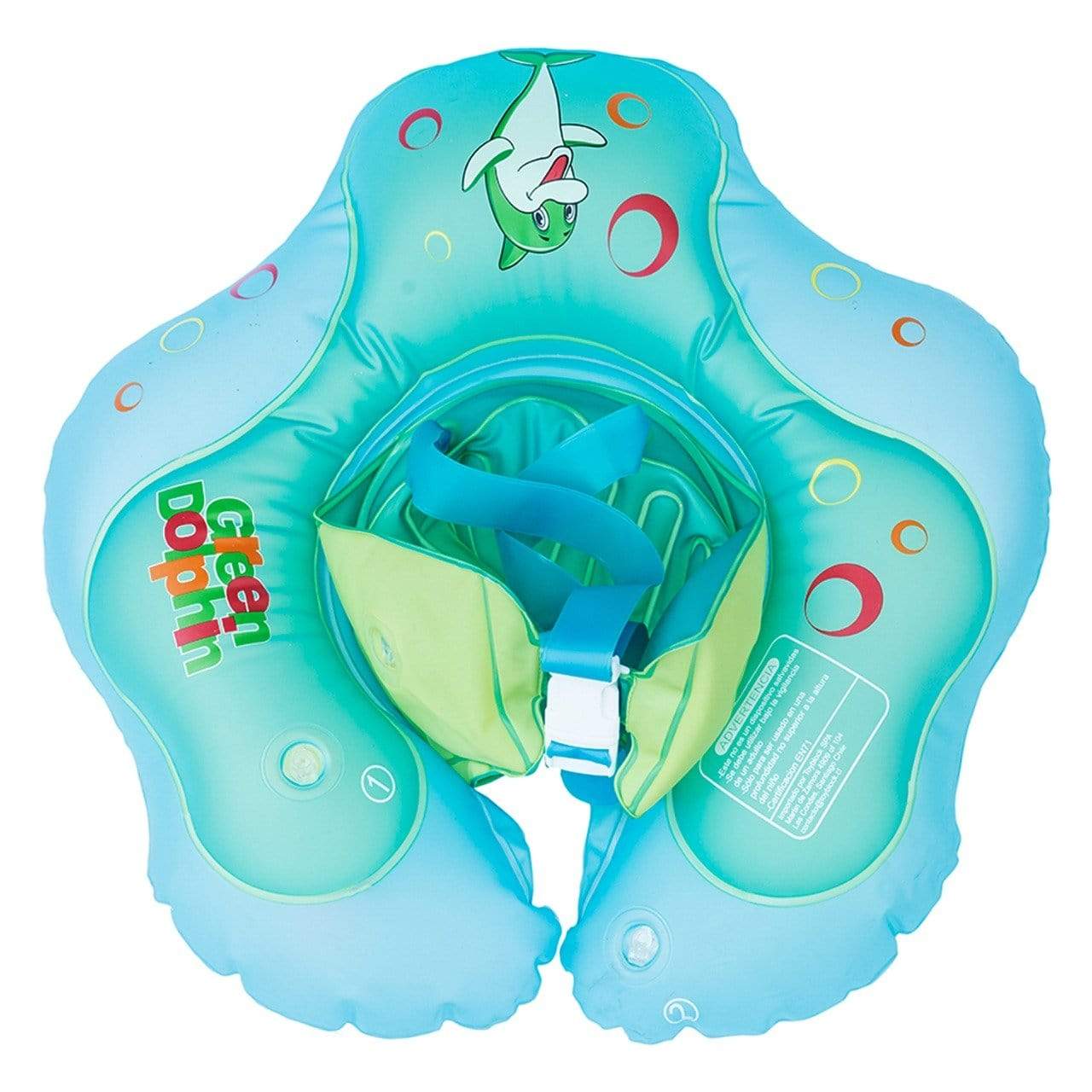 Green dolphin Flotadores Flotador Infantil celeste delfín G400