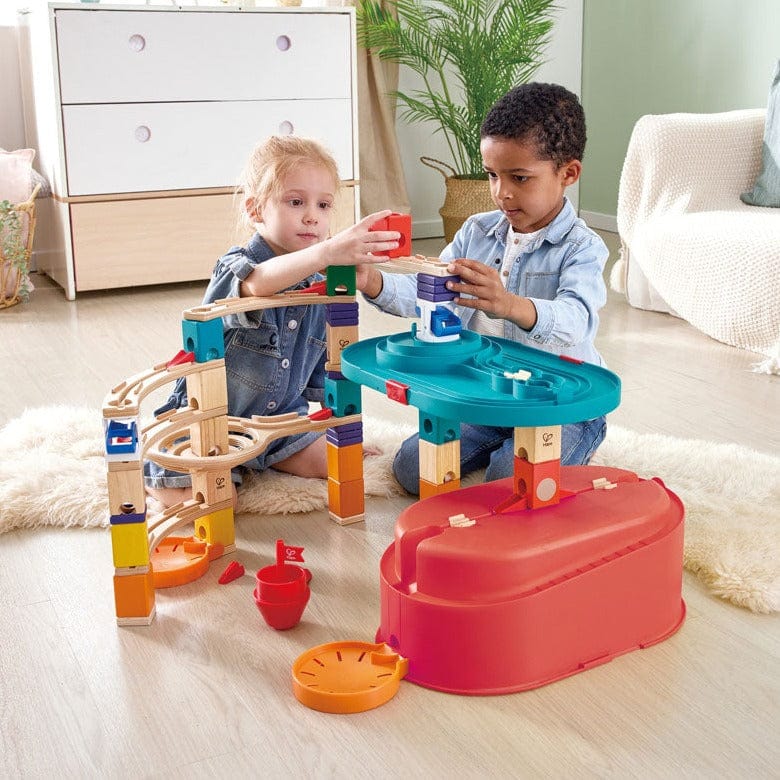 HAPE Destreza y Habilidades Juego de Cubos Apilables Quadrilla E6027