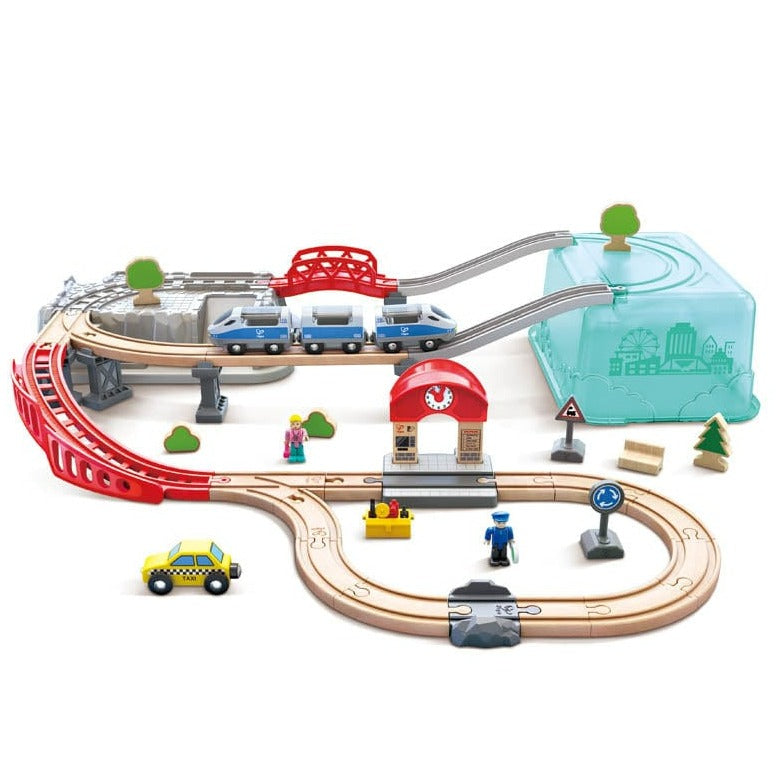 HAPE Destreza y Habilidades Juego De Tren De La Ciudad E3771