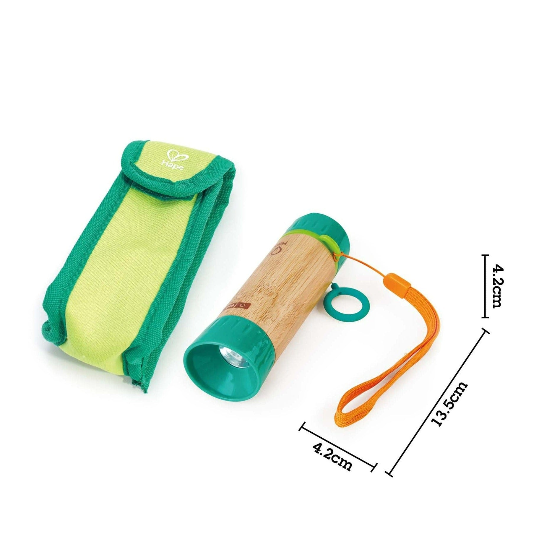 HAPE Juegos de Exterior Linterna de Carga Manual de Madera E5579