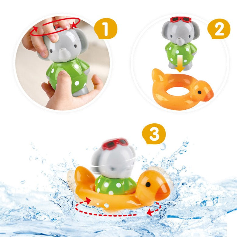 HAPE Juegos para el Baño Elefanta Nadadora E0222A