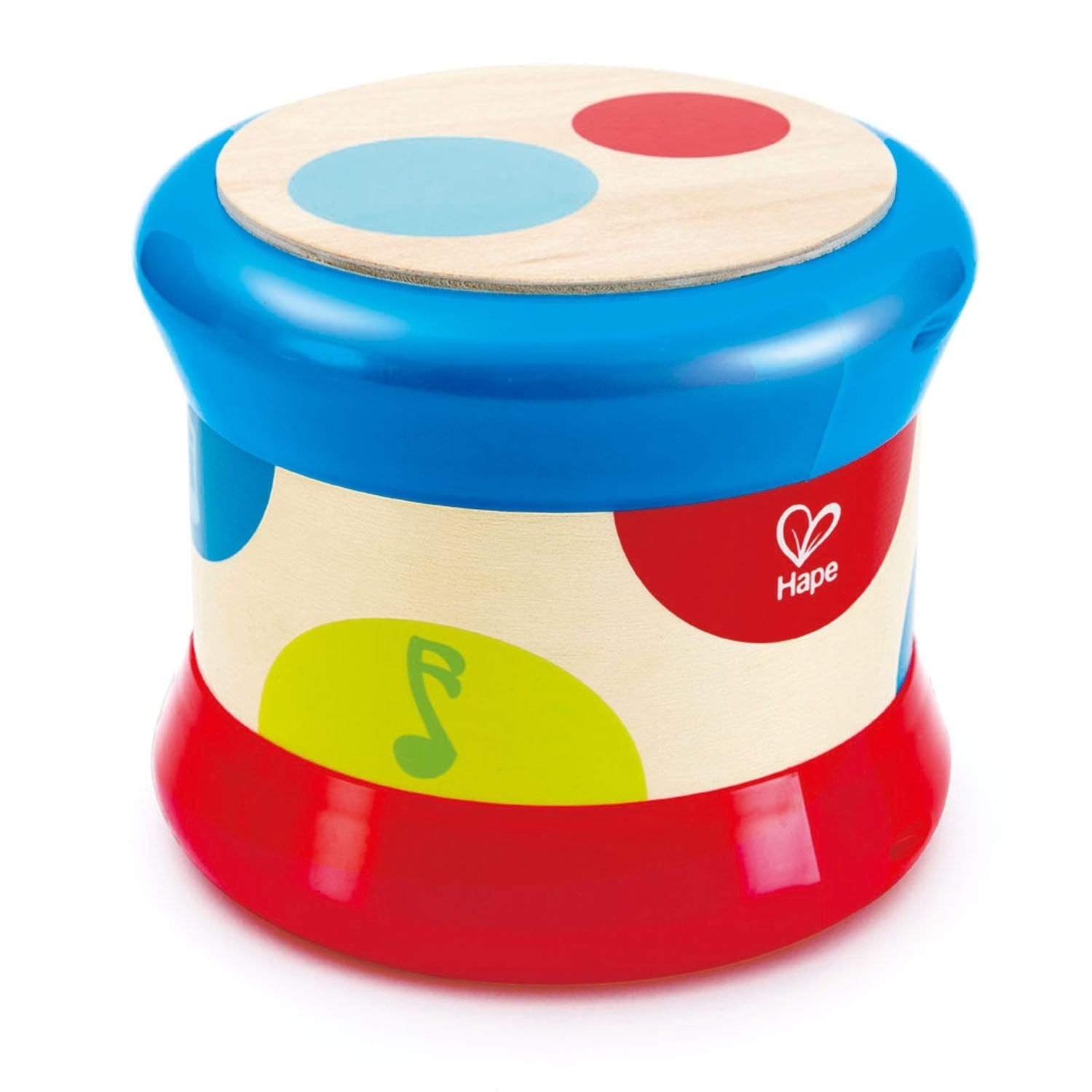 HAPE Música y Teatro +0 Instrumento Musical Tambor para Bebé E0333
