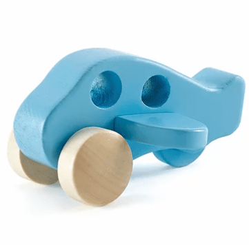 HAPE Transportes +1 Mini Avión de Madera E0050