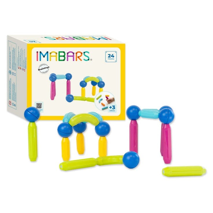 Imanix Juegos Magnéticos Set Imabars 24 piezas BAR-SP24
