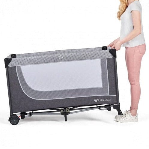 KINDERKRAFT cunas Cuna de Viaje LEODY Gris KCLEOD00GRY00AC