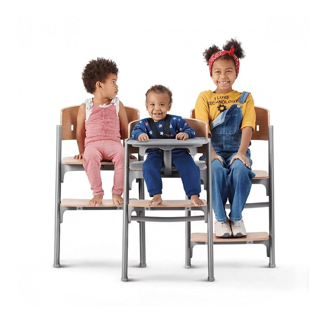 KINDERKRAFT Sillas de comer Silla de Comer Evolutiva LIVY WOOD KHLIVYWOD