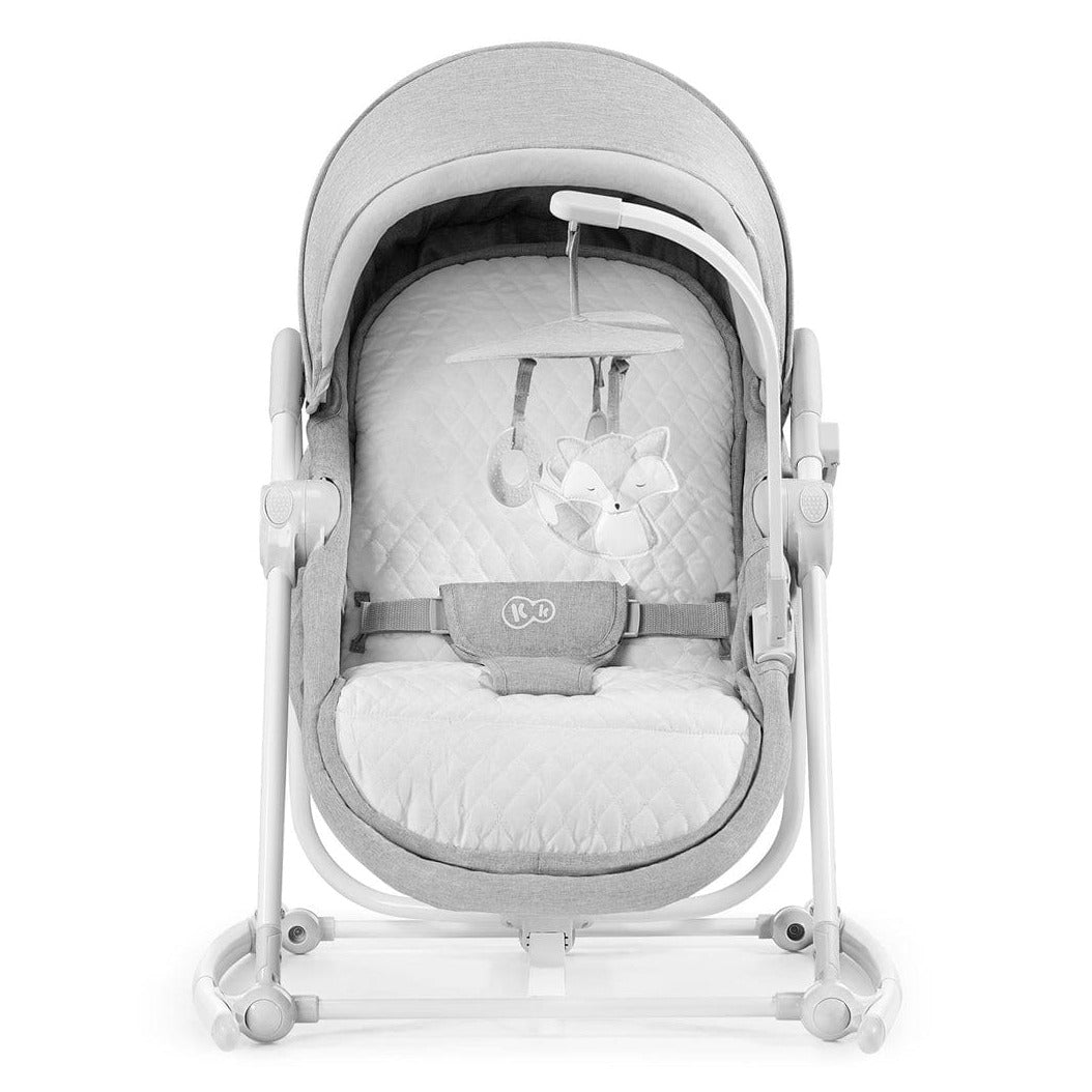 KINDERKRAFT Sillas Mecedoras Silla Nido 5 EN 1 Nola Grey - Kinderkraf KKBNOLA00GRY