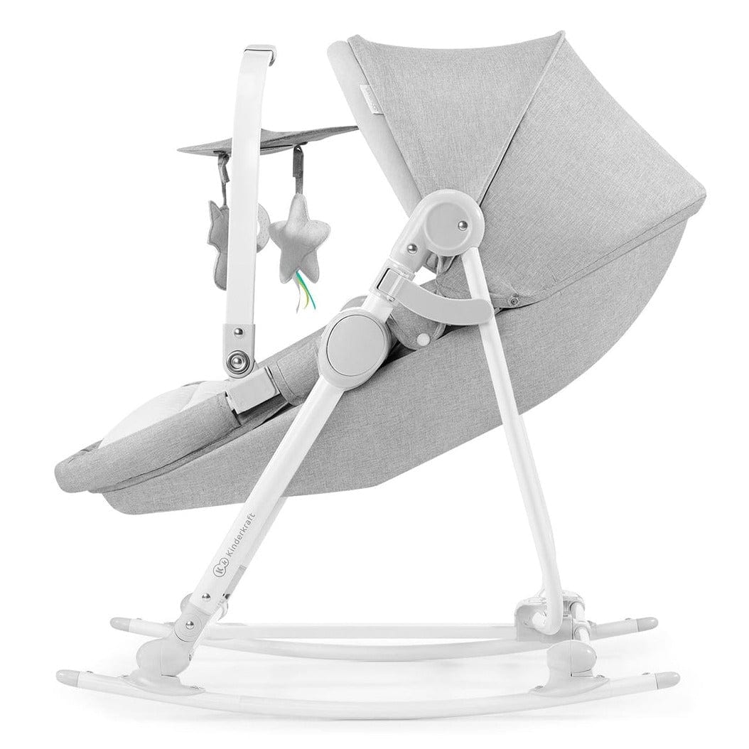 KINDERKRAFT Sillas Mecedoras Silla Nido 5 EN 1 Nola Grey - Kinderkraf KKBNOLA00GRY