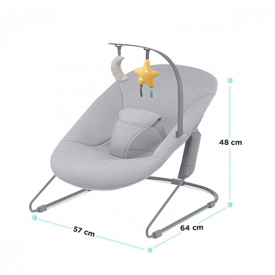 KINDERKRAFT Sillas Mecedoras Silla Nido Mecedora CALMEE Grey - Kinderkraft KBCALM00GRY