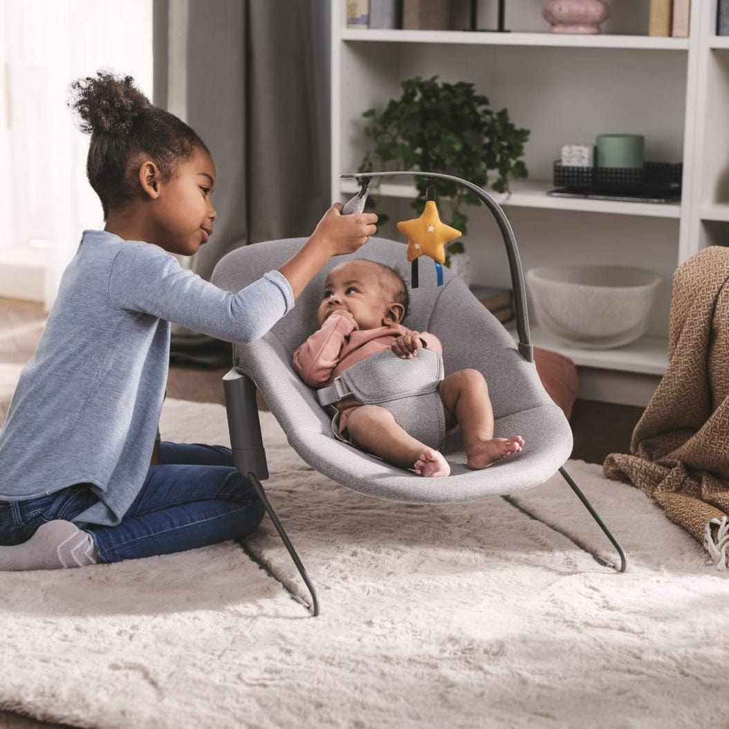 KINDERKRAFT Sillas Mecedoras Silla Nido Mecedora CALMEE Grey - Kinderkraft KBCALM00GRY