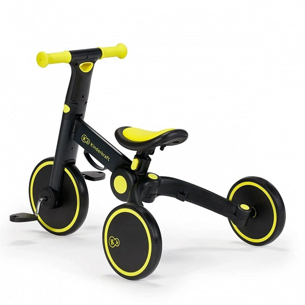 KINDERKRAFT Triciclos Triciclo 4TRIKE 3 en 1 Black Volt - Kinderkraft KR4TRI00BLK
