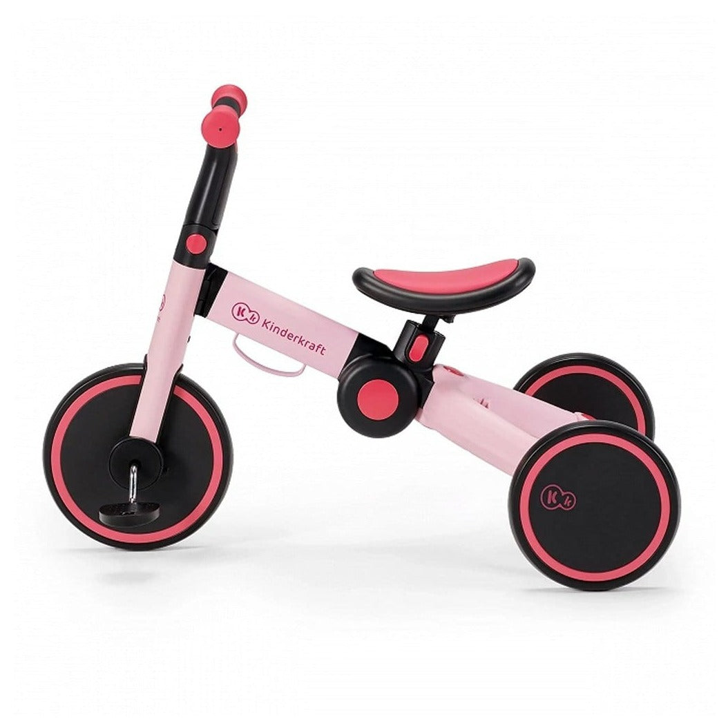 KINDERKRAFT Triciclos Triciclo 4TRIKE Pink 3 en 1 - Kinderkraft KR4TRI00PNK
