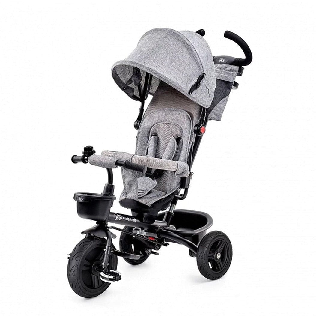 KINDERKRAFT Triciclos Triciclo AVEO Grey - Kinderkraft KKRAVEOGRY