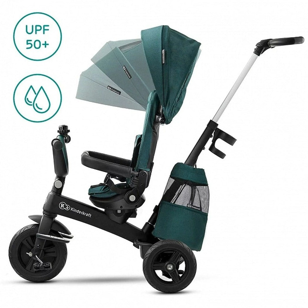 KINDERKRAFT Triciclos Triciclo EASYTWIST Green - Kinderkraft KKRETWIGRE