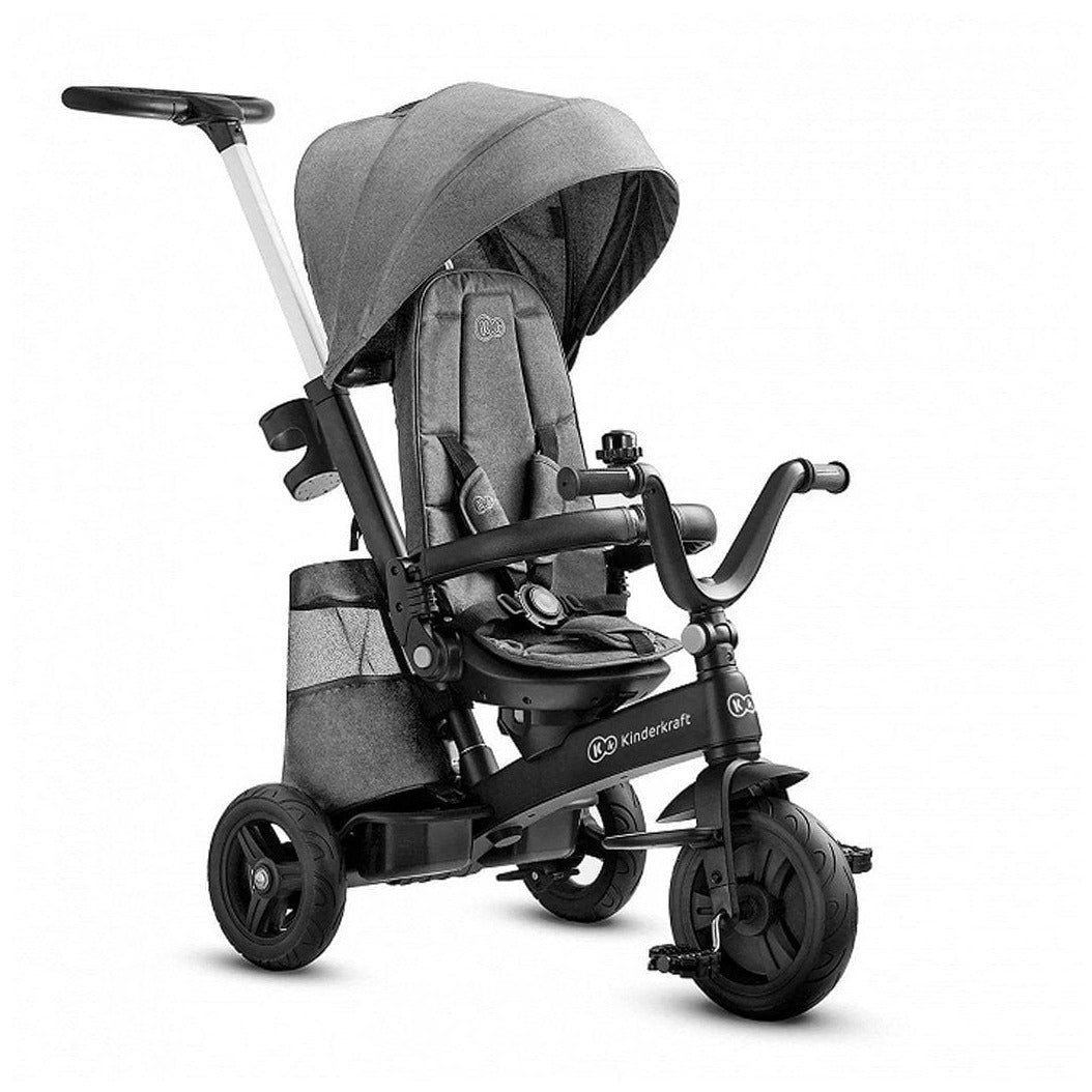 KINDERKRAFT Triciclos Triciclo EASYTWIST Grey - Kinderkraft KKRETWIGRY