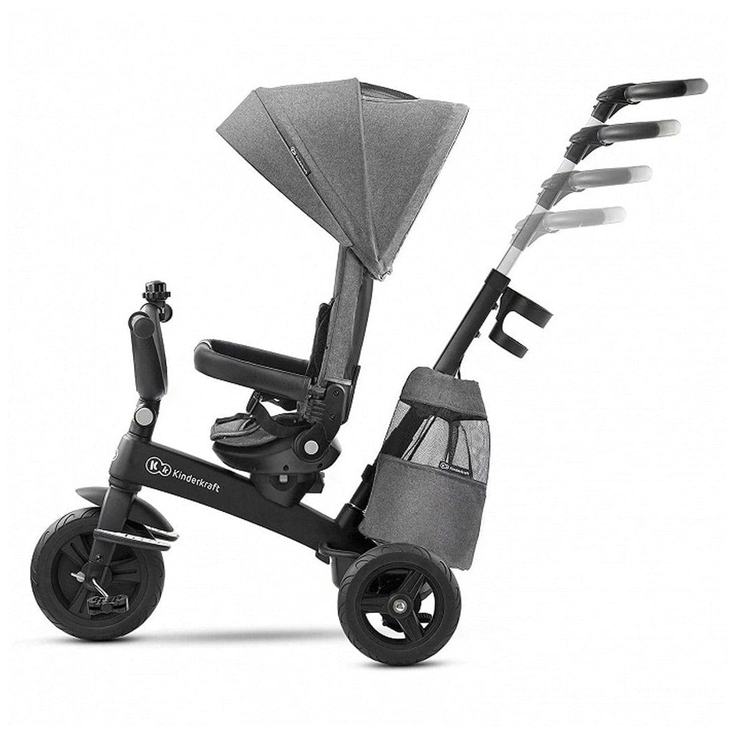 KINDERKRAFT Triciclos Triciclo EASYTWIST Grey - Kinderkraft KKRETWIGRY