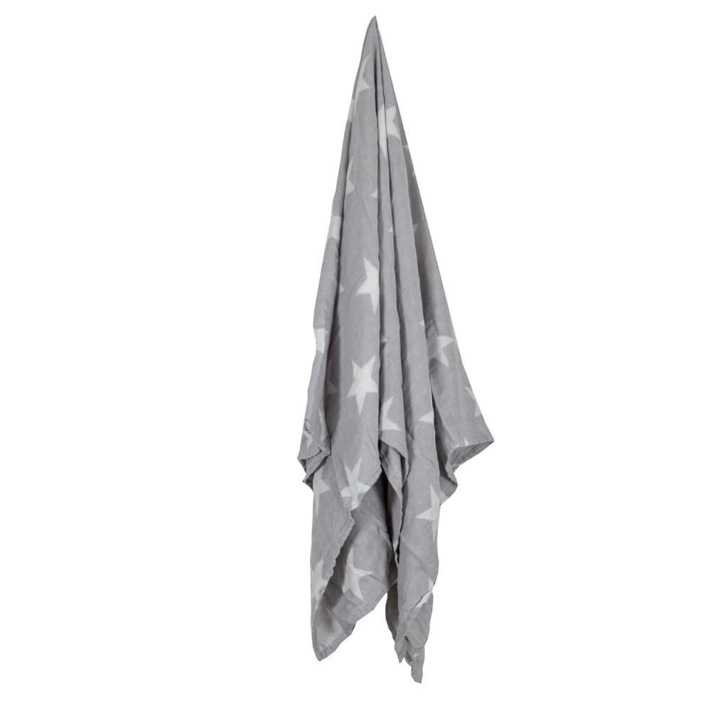Kosleeping Accesorios bebé Swaddle Manta Bambú Gris con Estrellas Blancas 1502306110407