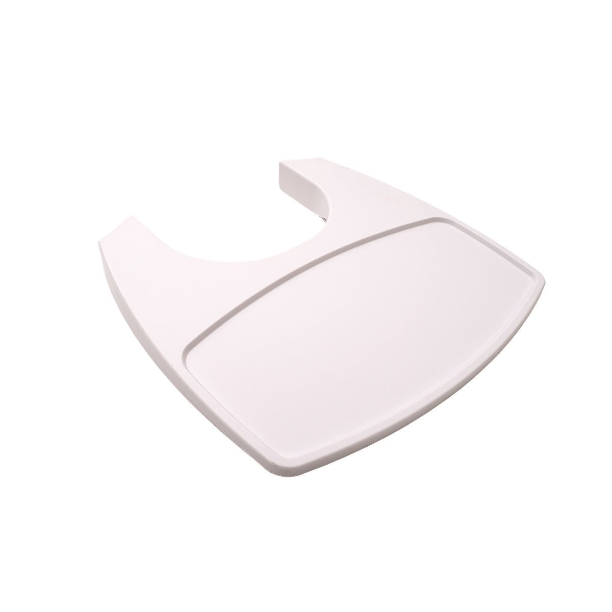 LEANDER Sillas de comer Bandeja para silla de comer blanca - Leander