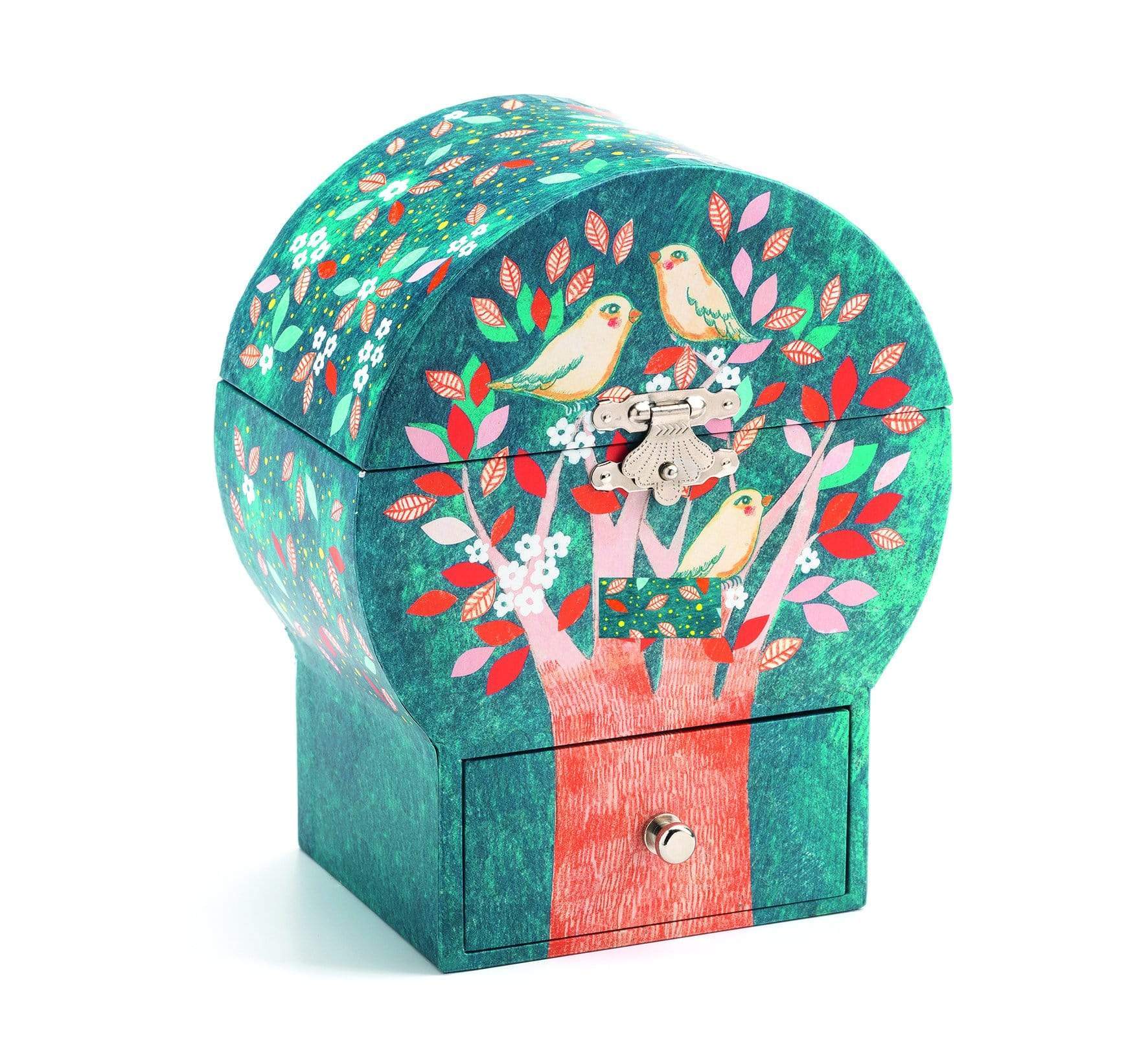 Little Big Room Decoración Caja Musical Poetic Tree DJ06592