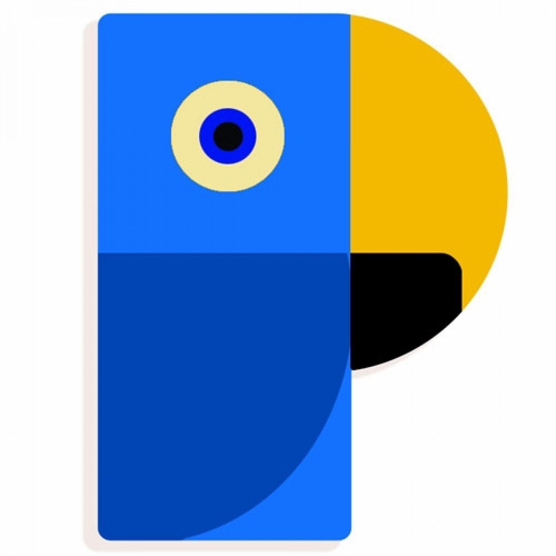 Little Big Room Decoración Letras de madera decorativa "P" DD04975