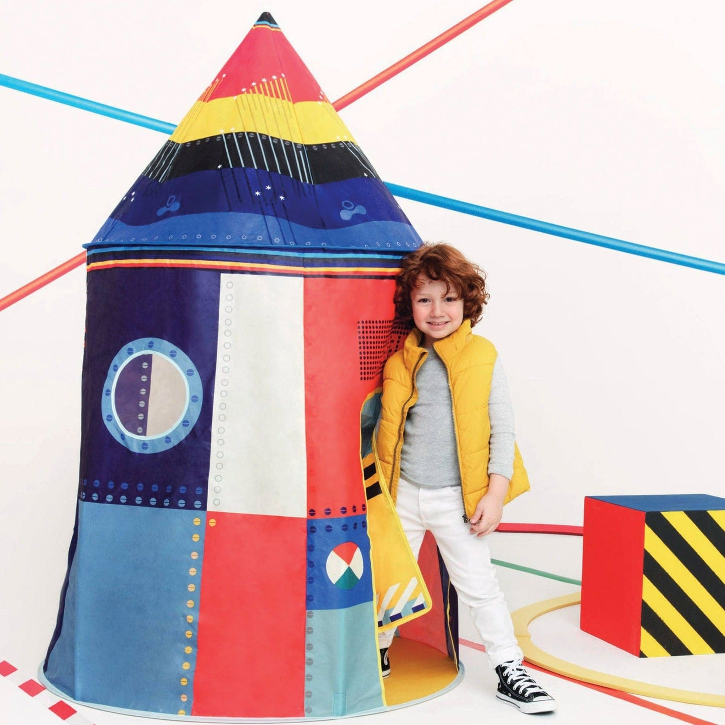 Little Big Room Tipis Carpa Con Forma De Cohete DD04494